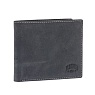 Бумажник KLONDIKE Yukon, натуральная кожа в черном цвете, 13 х 2,5 х 10 см Арт.: KD1117-01