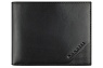 Портмоне BUGATTI Nobile, с защитой данных RFID, чёрное, воловья кожа/полиэстер, 12х2х9,5 см Арт.: 49125401