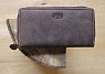 Бумажник женский KLONDIKE «Mary», натуральная кожа в темно-коричневом цвете, 19,5 х 10 см Арт.: KD1030-03