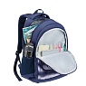 Рюкзак TORBER CLASS X, темно-синий с орнаментом, полиэстер 900D, 45 x 30 x 18 см Арт.: T2743-22-DBLU