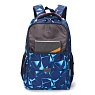 Рюкзак TORBER CLASS X, темно-синий с орнаментом, полиэстер, 45 x 30 x 18 см Арт.: T2743-NAV-BLU