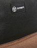 Рюкзак TORBER GRAFFI, черный с карманом коричневого цвета, полиэстер меланж, 42 х 29 x 19 см Арт.: T8965-BLK-BRW