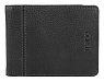Бумажник Mano "Don Montez", натуральная кожа в черном цвете, 12,5 х 9,7 см Арт.: M191925101