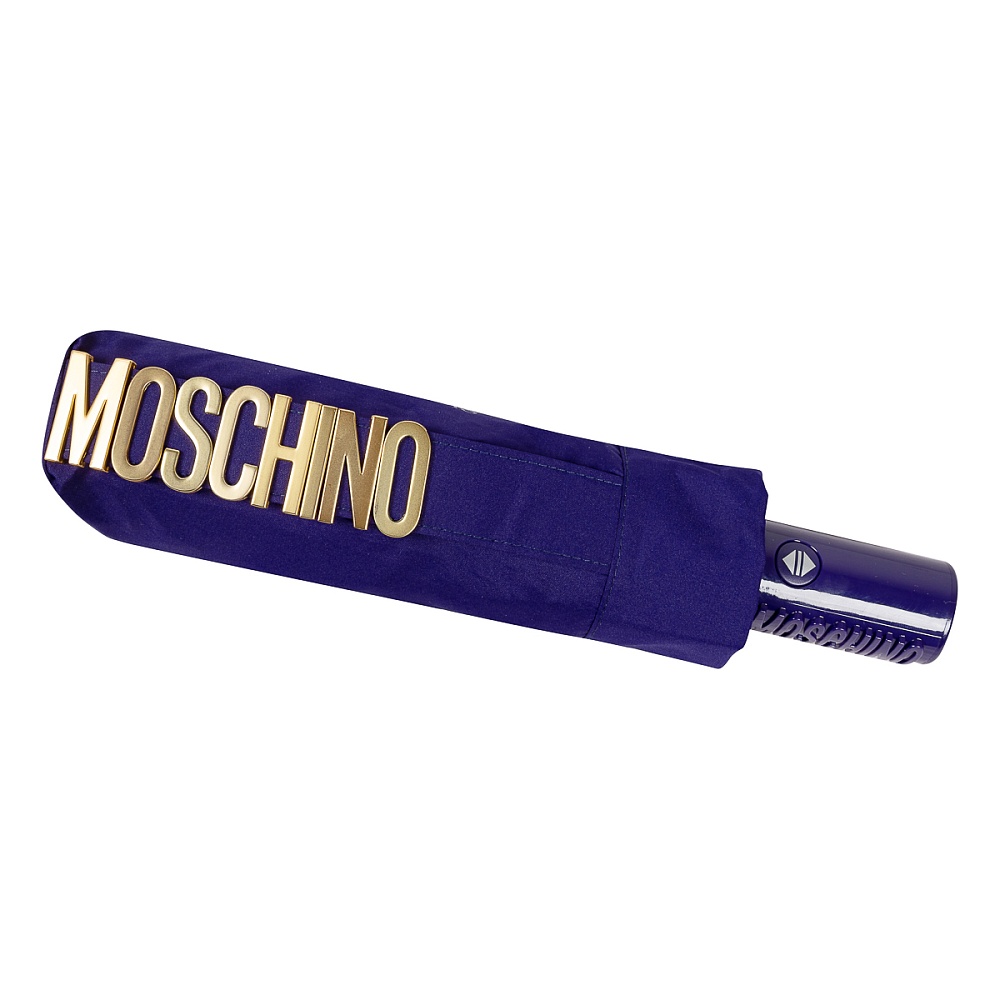 Moschino Зонт складной New Metal Logo Blue+ Box logo Арт.: product-3286