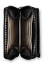 Кошелёк женский BUGATTI Elsa, с защитой данных RFID, чёрный, воловья кожа/полиэстер, 11х2,5х9 см Арт.: 49462301