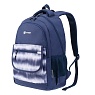 Рюкзак TORBER CLASS X, темно-синий с орнаментом, полиэстер 900D, 45 x 30 x 18 см Арт.: T2743-22-DBLU