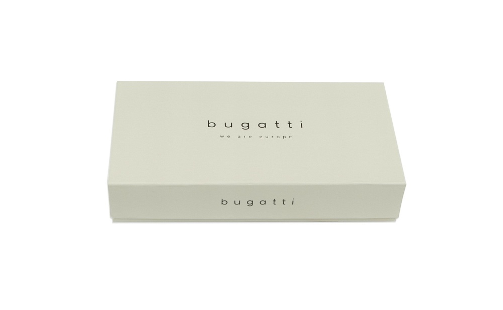 Bugatti Ключница BUGATTI Primo, чёрная, натуральная воловья кожа, 12,5х0,5х7 см Арт.: 49108401