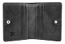 Портмоне для кредитных карт Mano "Don Luca", натуральная кожа в черном цвете, 8,5 х 11 см Арт.: M191945101