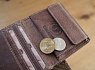 Бумажник KLONDIKE «Jamie», натуральная кожа в коричневом цвете, 9 х 10,5 см Арт.: KD1004-02