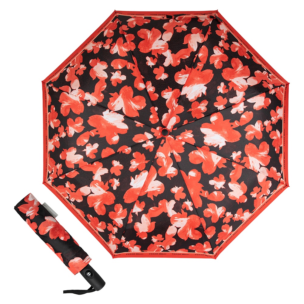 Ferre Milano Зонт складной Flowers Red Арт.: product-3553