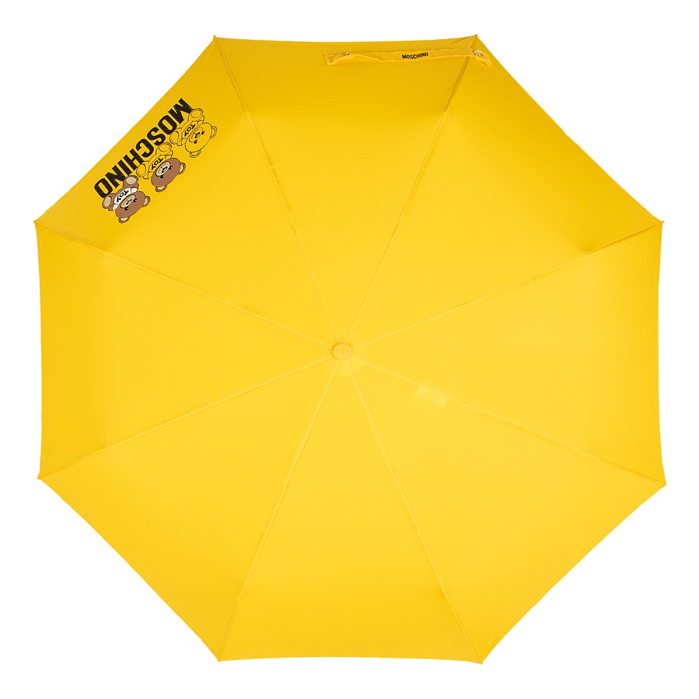 Moschino Зонт складной Moschino 8061-OCU Scribble bear Yellow Арт.: product-3516