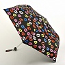 L869-3796 BlotLips (Разноцветные губы) Зонт женский механика Lulu Guinness Fulton Арт.: L869-3796 BlotLips