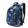 Рюкзак TORBER CLASS X, черно-синий с рисунком "Мячики", полиэстер, 45 x 32 x 16 см Арт.: T5220-BLK-BLU