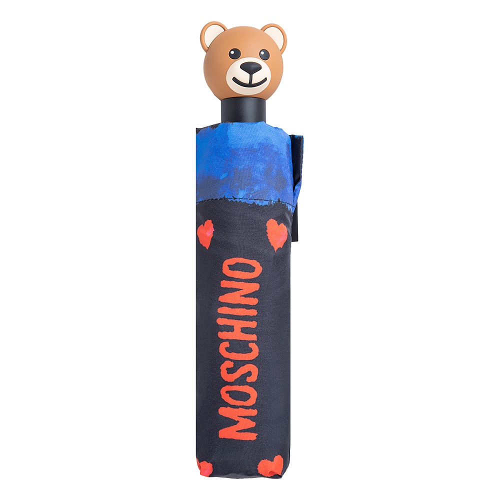 Moschino Зонт складной Painted Bear Black Арт.: product-3388