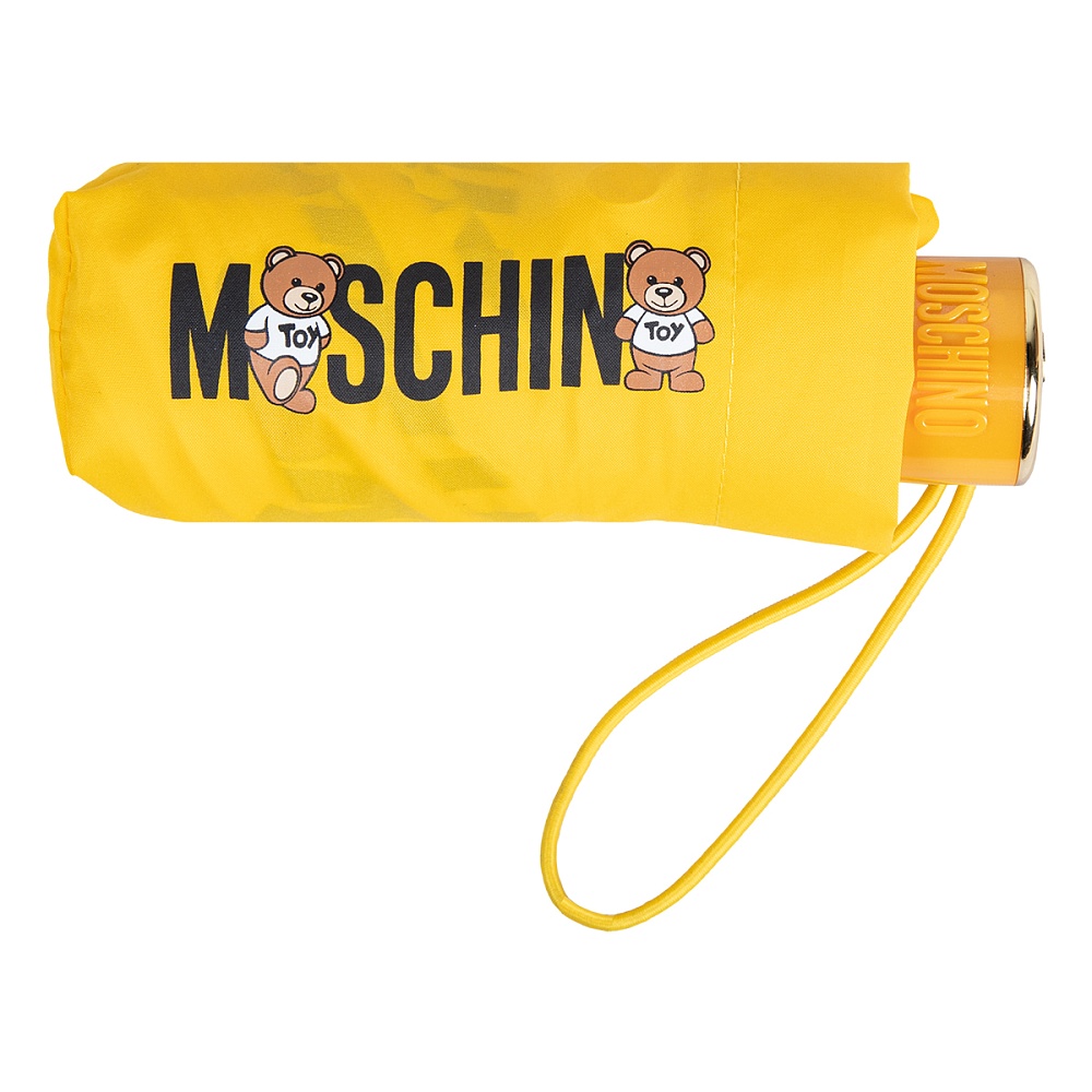 Moschino Зонт складной Logo with bears Yellow+Box teddy Арт.: product-3420